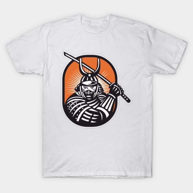 Samurai T-Shirt by hiima